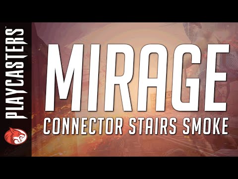 Смок на головы (CS:GO Tip Series - de_mirage - Connector Stairs Smoke)